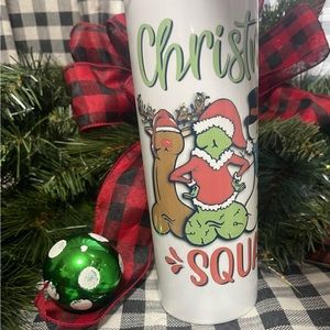 Naughty Christmas tumbler 20oz